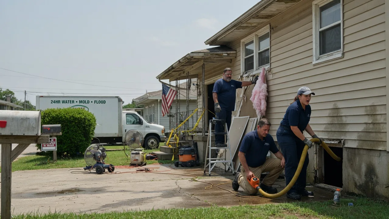 Water Damage Repair in Franklin, AL near me